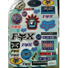 Наклейка "FOX "/25X35 /лист