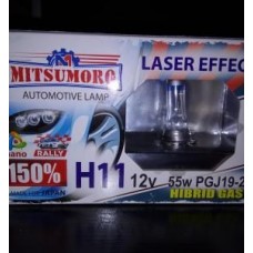 Лампа MITSUMORO H11+150% 55W/LAZER Effect компл.