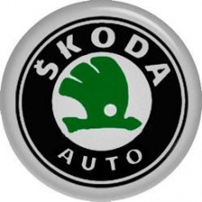 Наклейка на автомобильные колпаки, диски "SKODA"